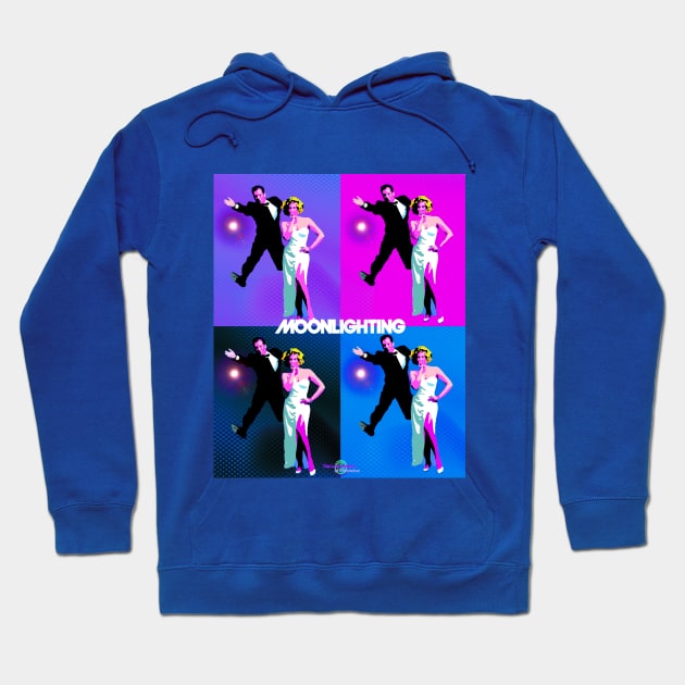 Moonlighting Quad 1 Hoodie by EnceladusWaters